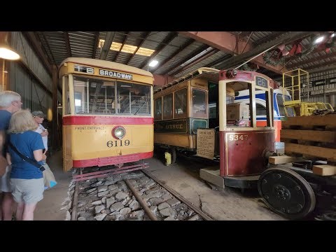 The Baltimore Streetcar Museum Trolley Barn Tour