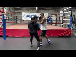 Quarter Pivot Rhythm - boxing defense footwork
