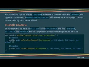 Handle Change of TextView according to EditText with Empty Value in Android