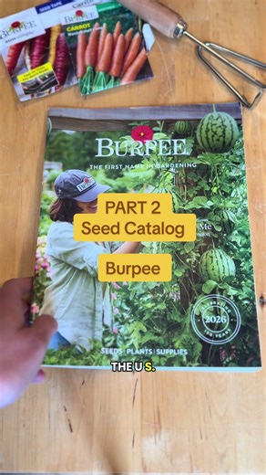 all about @Burpee Gardening ‘s FREE 2026 Seed Catalog 🌱 #gardener #beginnergardener #gardening #gardentok #seeds