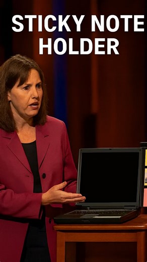 BUSINESS we Learn on Instagram: "Mary Ellen Simonsen appeared on Shark Tank Season 1 with the Sticky Note Holder, designed to keep sticky notes and photos organized on the side of a laptop screen. She asked for $100,000 in exchange for 20 percent equity, hoping to find a partner who could help bring her idea to market. The product attached to the side of a laptop monitor and could hold multiple sticky notes and photos in one place. It folded inward when the laptop was closed, making it portable 