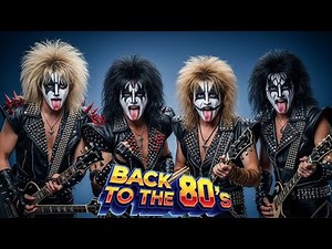 Kiss, Metallica, AC/DC, Iron Maiden 🔥🎸 RETRO HEAVY METAL ROCK MIX — BRUTAL & NOSTALGIC 🤘⚡