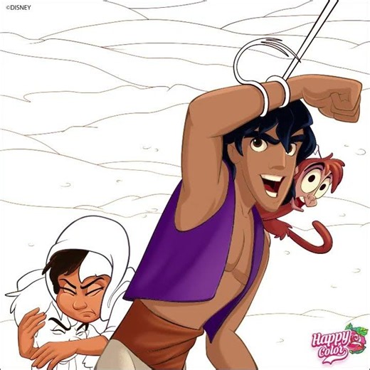 [Happy Color] Aladdin #21