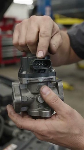 They're 2 types of EGR valves #automobile #mechanic #kenyamechanics #autoxpress #headgaskets