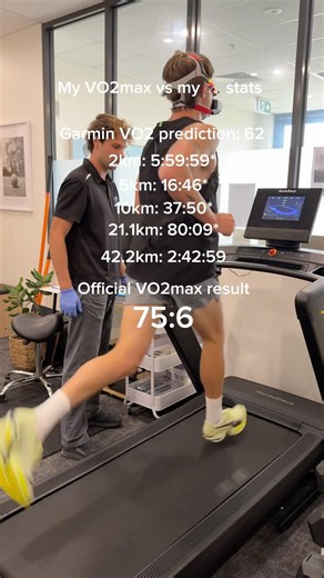 How fast can you run with a 75.6 VO2max ?