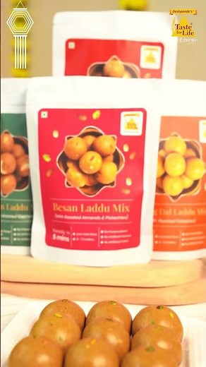 4 Laddu Mix Varieties – Ready in 5 minutes | Taste For Life