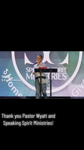 I was invited to speak at Speaking Spirit Ministries this summer in Virginia. Thank you again Pastor Wyatt! My family and I had a great time. | Master Hilton Rawls III