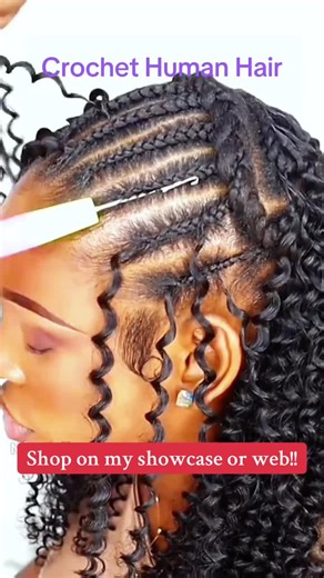 Seamless Crochet Human Hair: Natural Curls That Shine