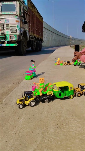 Remote Control JCB & Dumper Truck Unboxing 🚜 Full Testing | Powerful RC Toys Short