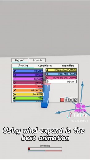 JJS skill builder tutorial how to make custom ult animations #JJS #skillbuilder #custommovesetjjs #battlegroundsroblox #jjs