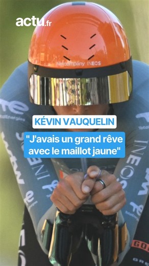 Kévin Vauquelin, après sa crevaison sur la première étape : "J'avais un grand rêve avec le maillot jaune"