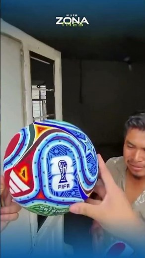 ⚽🌎 Viral video shows the making of a 2026 World Cup ball with Huichol art