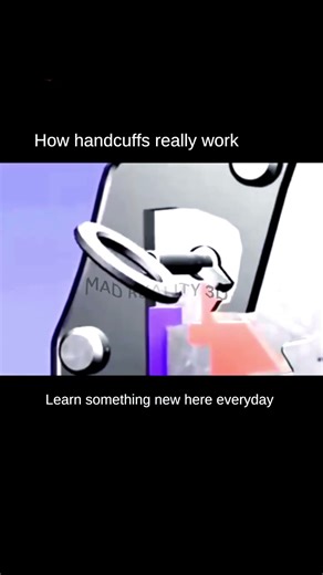 How Handcuffs Really Work [Mind-Blowing Truth] 🔒 facts shorts