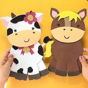 Vaca Decorativa en Foami Tutorial paso a paso | Astrid Ponquis