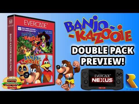 Evercade Banjo Kazooie Double Pack Preview!