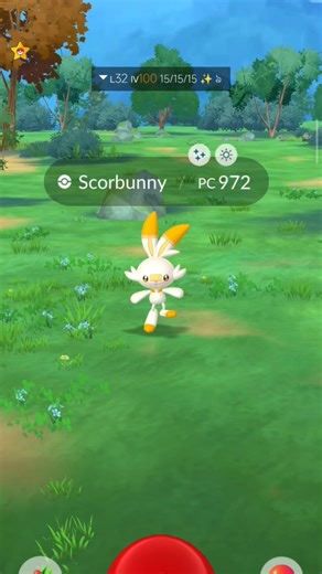 Scorbunny Shiny✨#shorts