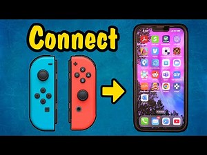 How To Pair Switch Joy-Con Controllers To An iPhone (Connect Wireless JoyCon to Apple Phone)