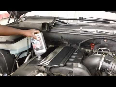 BMW X5 OIL CHANGE AND FILTER ON A E53,3,5, X3,X5,E39,E46,E83,M54