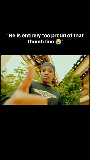 Bro is proud of that thumb line lebron song