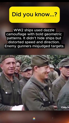 The Camouflage That Didn’t Hide Ships