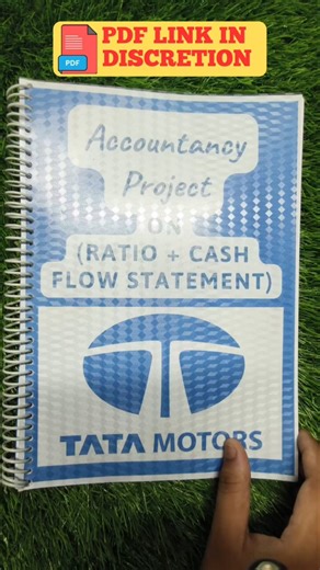 Accountancy Project File Class 12th (Tata Motors) #project #viral #trending #schoolproject