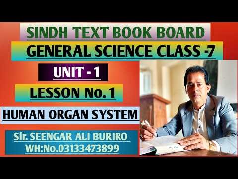 Human organ system | Human digestive system | Steps of digestion | General Science class 7 Unit 1
