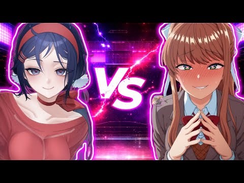Monika Vs Mita, ¿Quién Ganaría? ¡Lucha de Yanderes! | Slender Battles Ep1 
