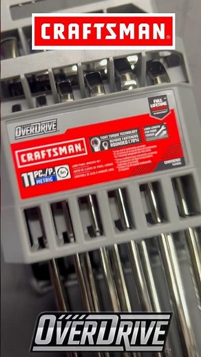 The All New Craftsman Overdrive Wrench Set @craftsman #ad #craftsmanpartner
