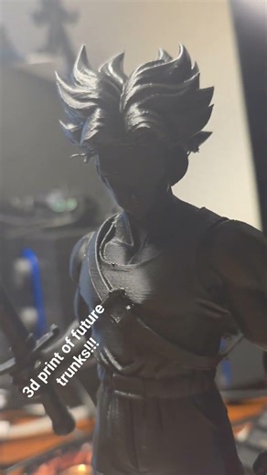 3d printing future trunks for‪@ATrueSaiyan‬#dragonball #3dprinting #3d #cool #future #viral #fyp