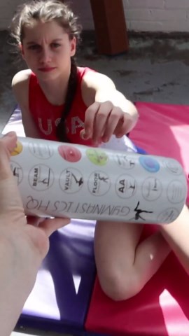 GymnasticsHQ Gymnastics Achievements Water Bottle for Girls- Fun Accessories Bundle with Stickers