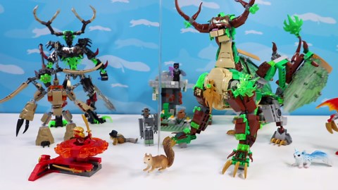 Ninjago Dragons Rising 2026 sets Dragon of Life and Monster Spinners attack! LEGO review