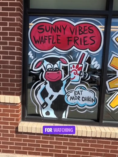 How to Paint a Big Cow on a Window