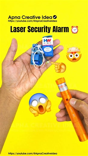 Laser Home Security System Working Model | Science Project Working Model