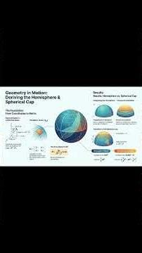 Geometric Transitions from Hemispheres to Spherical Caps
