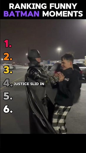 Ranking Funny Batman Moments