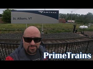 PrimeTrains | St. Albans, Vermont | Amtrak Station Full Tour | Amtrak Vermonter