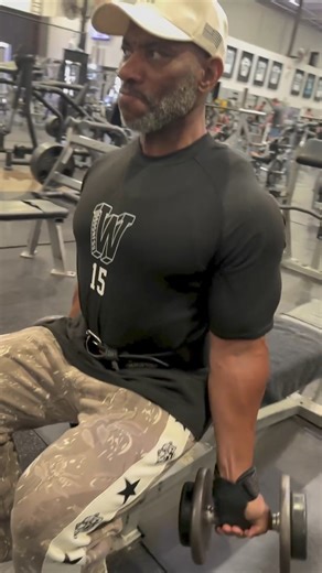 @mrolympia08 Happy Tuesday peeps!! I got my workout in. Did you? 😬💪🏾 | Flex Magazine