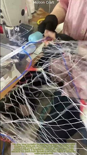 Satisfying Manufacturing: How Professional Fishing Nets Are Made!