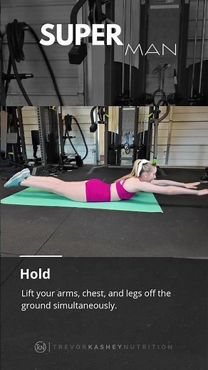 Superman – How to Perform It Correctly | Trevor Kashey Nutrition