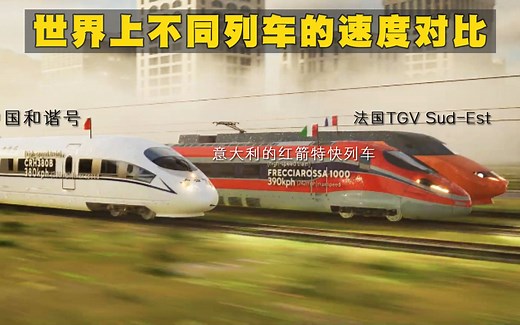 列车速度对比：从第一台列车到现代列车