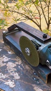 DIY Metal Cutter Stand Made from Angle Grinder #diy #tools #welding #homedecor #anglegrinder | Innovation Time