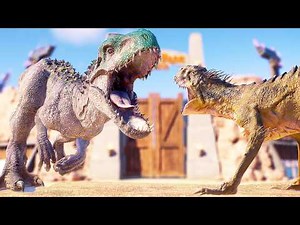 ALL DINOSAURUS BATTLE ROYALE IN SAN DIEGO MAP - JURASSIC WORLD EVOLUTION 2