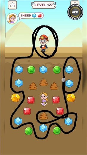 pull the gold 🪙#level 127||‪@sfm_gamer00‬ #gameplay #gaming #shorts