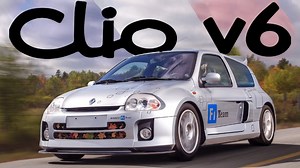 The Renault Sport Clio V6 Is a Mid-Engine Hatchback Supercar