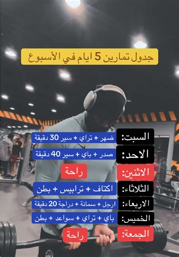 ‏#fyp #جدول_تمارين #رياضة #gym #كمال_الاجسام | Workout Routines