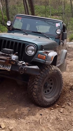 This little TJ got rowdy! #jeep #offroad #mechanic | rockytvofficial