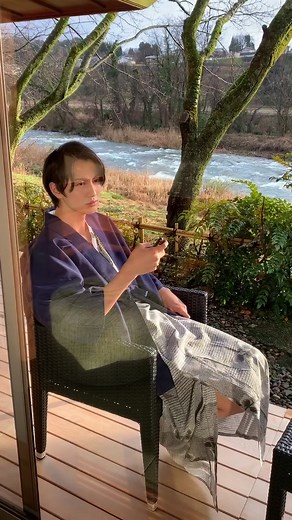 10年ぶり姉弟風呂 - 金沢家族旅行