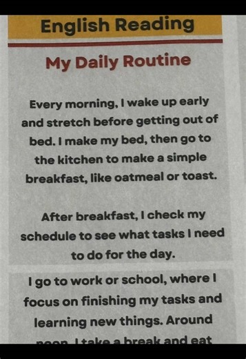 Effective Daily Routine for English Learning