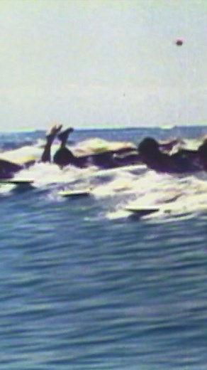 Did you know surfing dates back to 12th century Polynesia? During the 1800s in Hawaii, missionaries tried to discourage the sport, but a Hawaiian princess helped bring it back. To learn more about the history of surfing, visit https://www.history.com/news/women-surfers-1600s-hawaii-princess-gidget?utm_source=facebook&utm_medium=social&utm_campaign=dhfacebook&utm_content=app.dashhudson.com/history/library/media/405421162 🎥 Men surfing in ocean, Hawaii, USA; 1953 | HISTORY