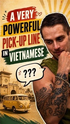 🔥A Powerful Vietnamese Pick-up Line🔥Pride Drives Vietnam - Saigon Gay Tours #lgbt #shorts #trending